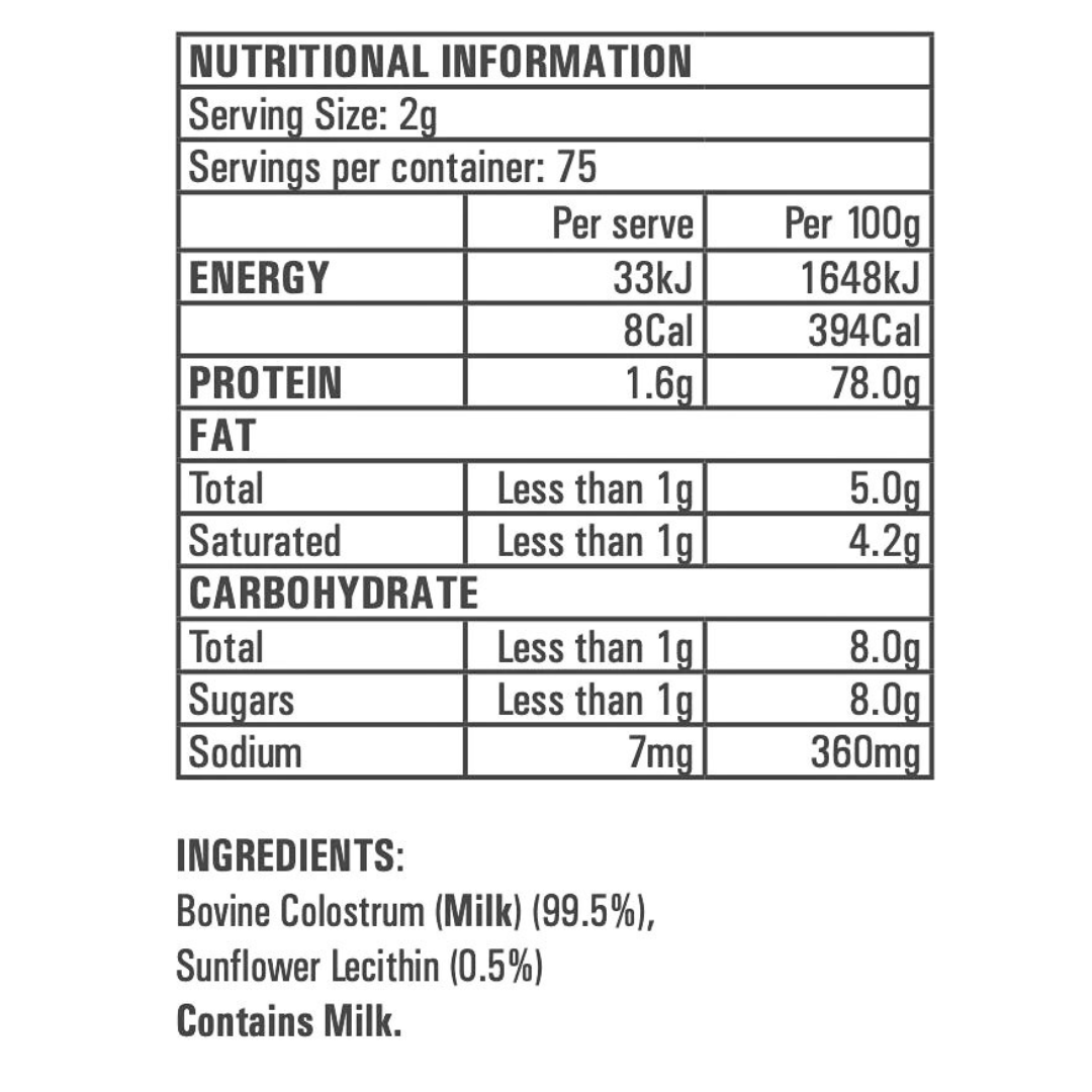 Gen-Tec Nutrition - Colostrum 75 serves