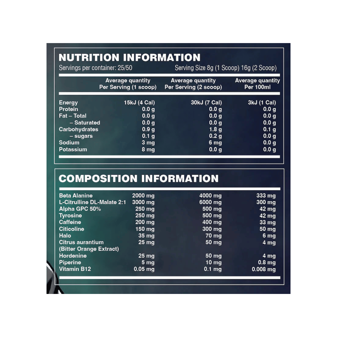 Ravid Supps - Notorious P.R.E 50 serves