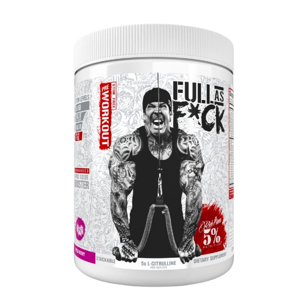 5% Nutrition - Full as Fuck 30 Servings - Best Body