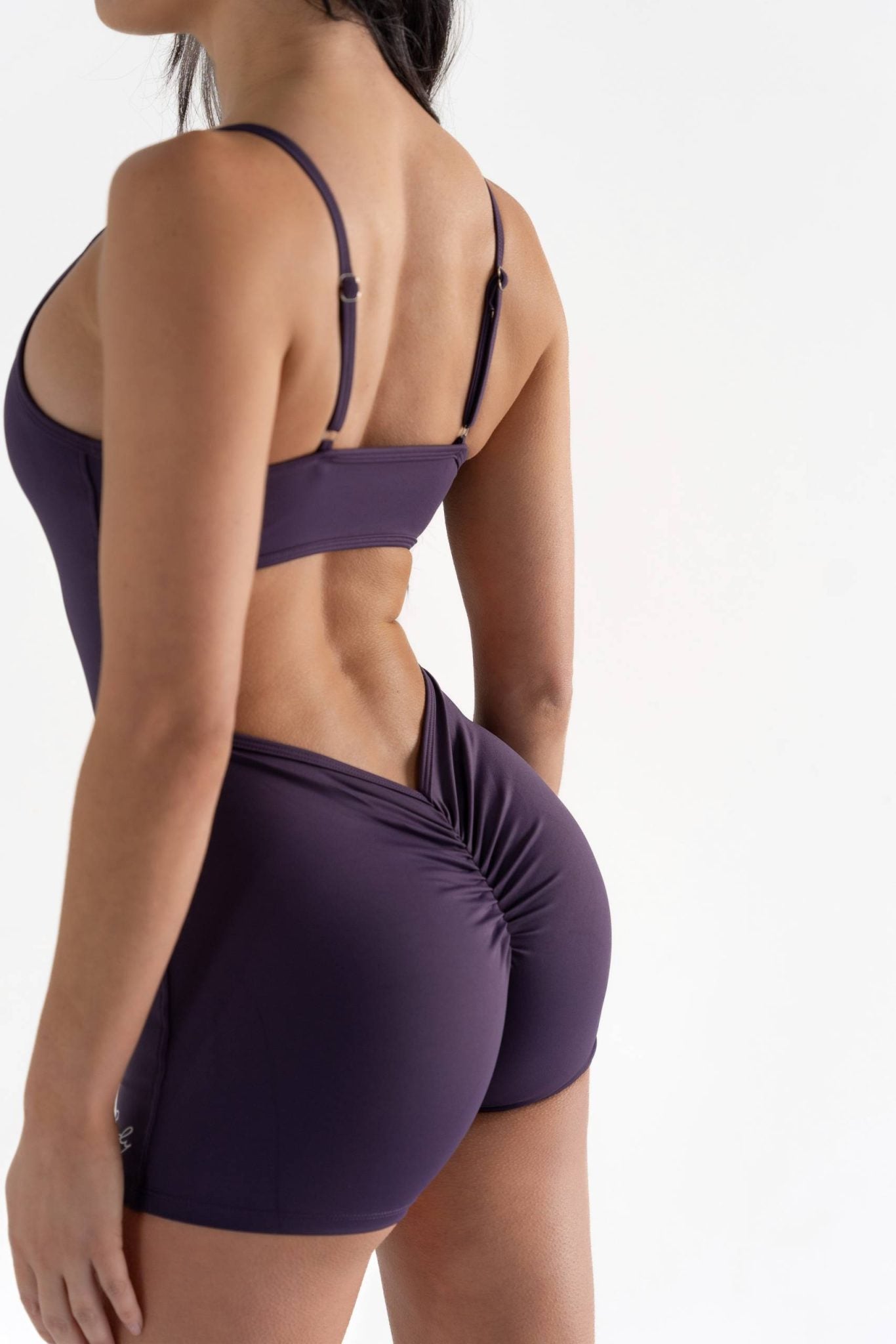 Cheeky Playsuit - Plum