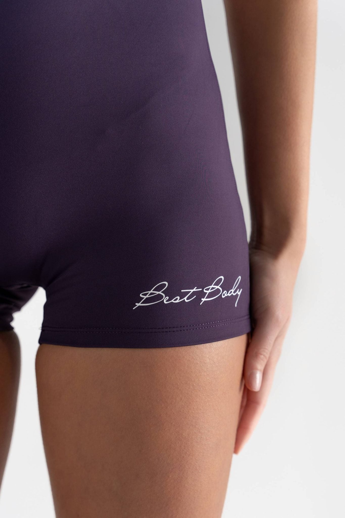 Cheeky Playsuit - Plum