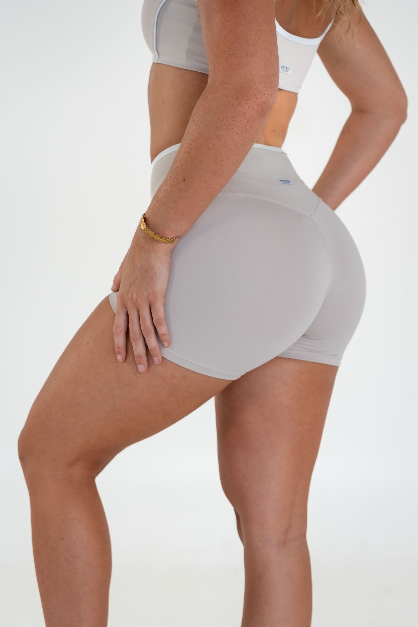 Dual Tone Shorts - Grey