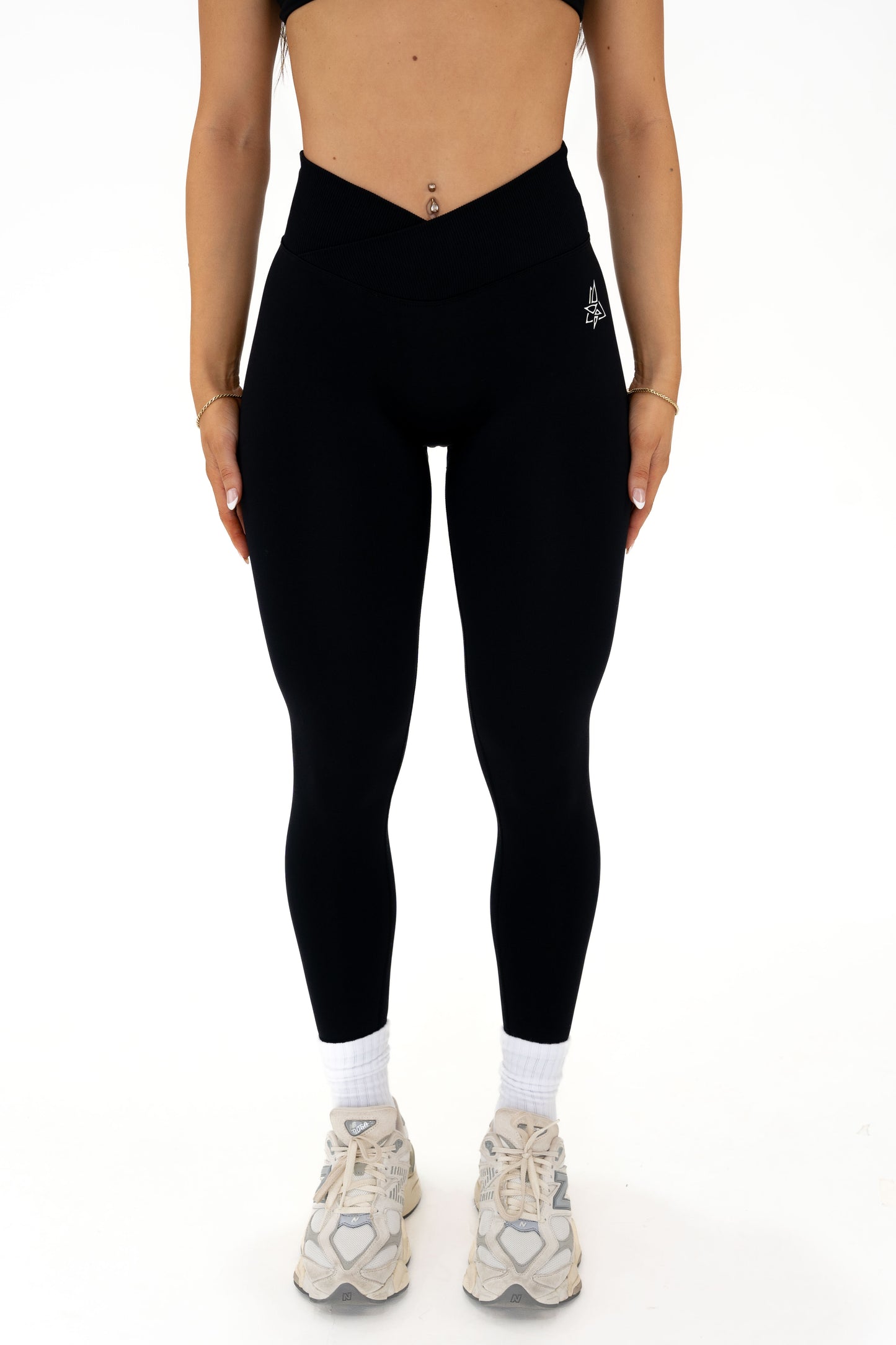 Elan Full Length Tights - Black