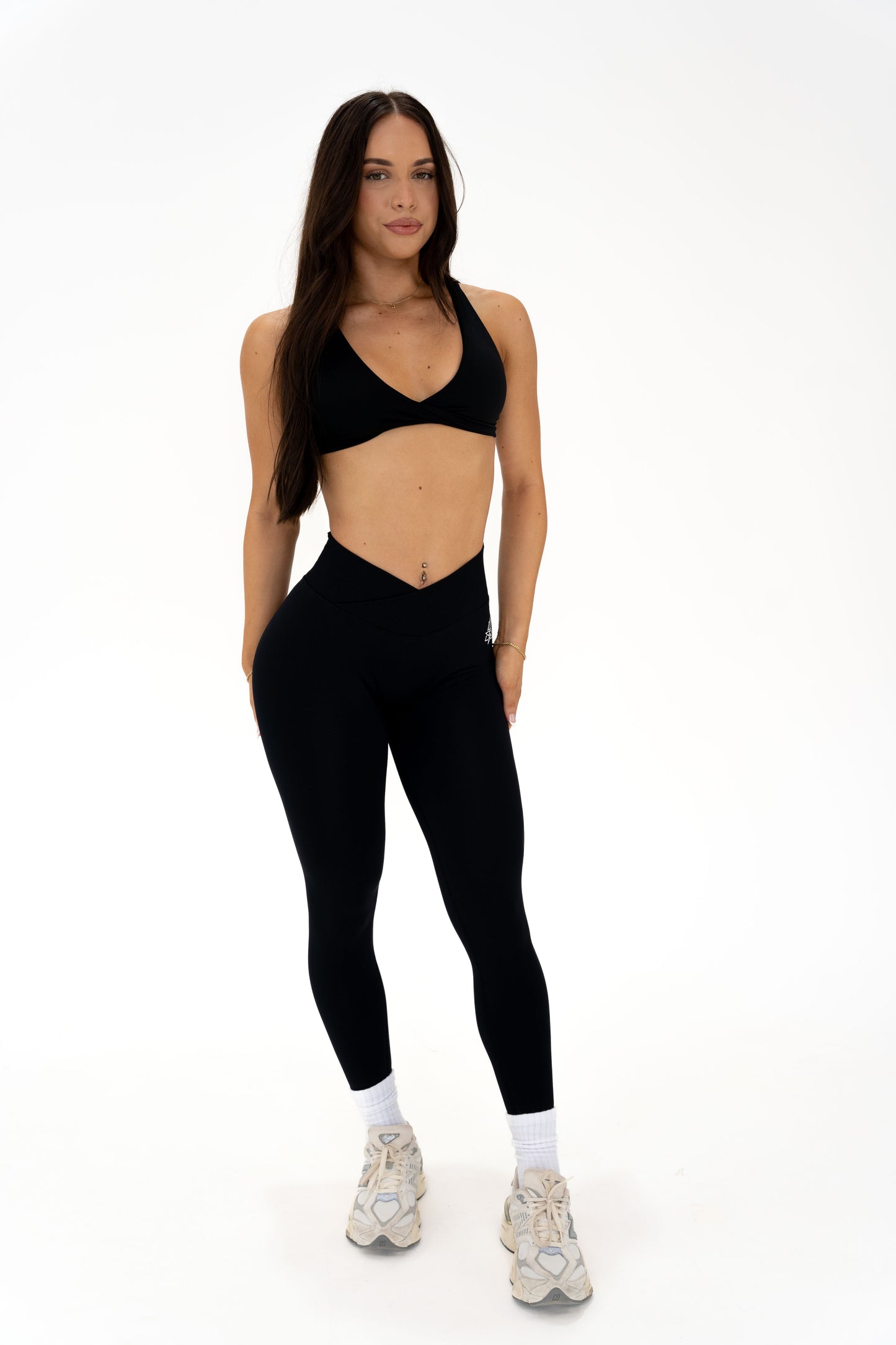 Elan Full Length Tights - Black