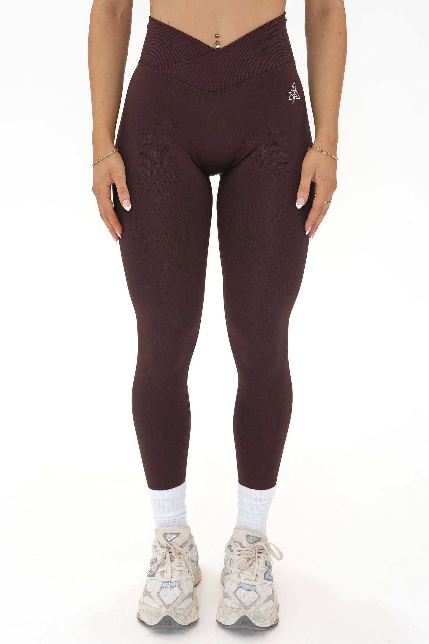 Elan Full Length Tights - Espresso