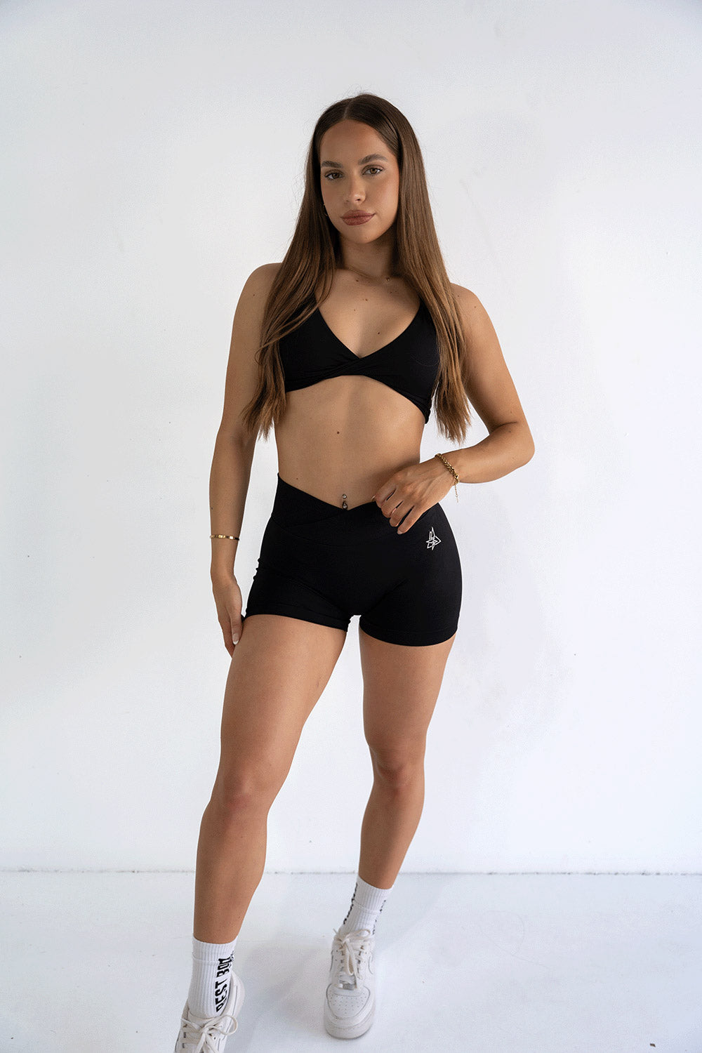 Elan Sports Bra - Black