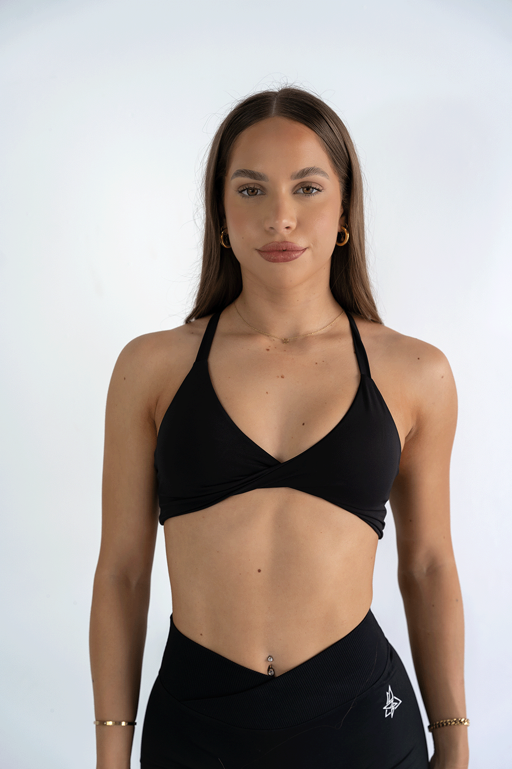 Elan Sports Bra - Black