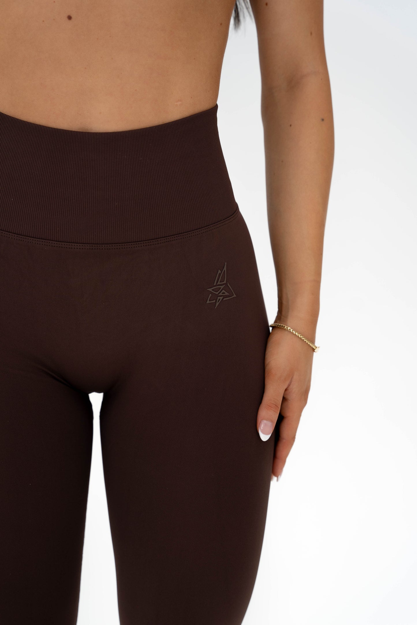 Endless Pump Full Length Tights - Mocha