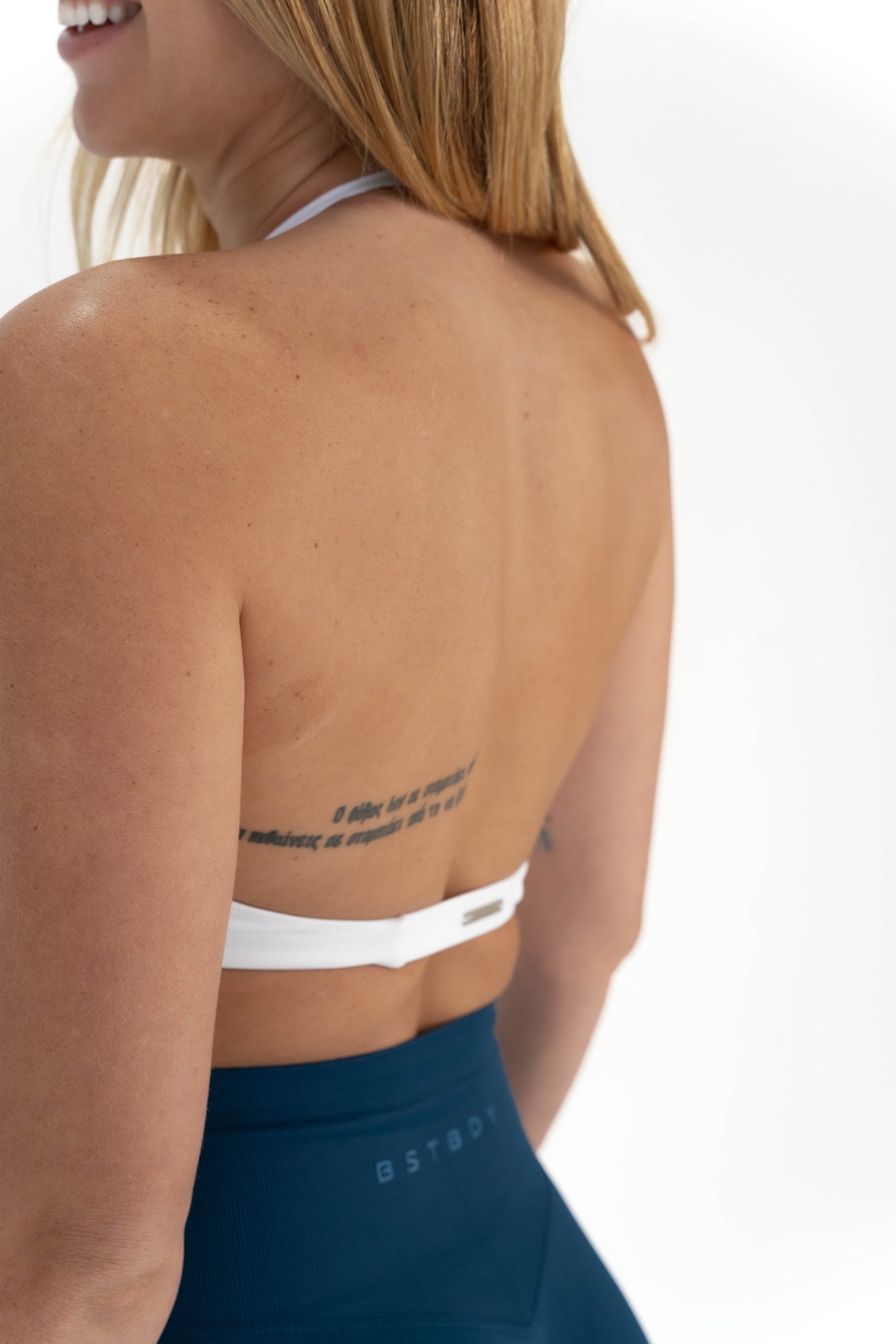 The Best Body Halter - White