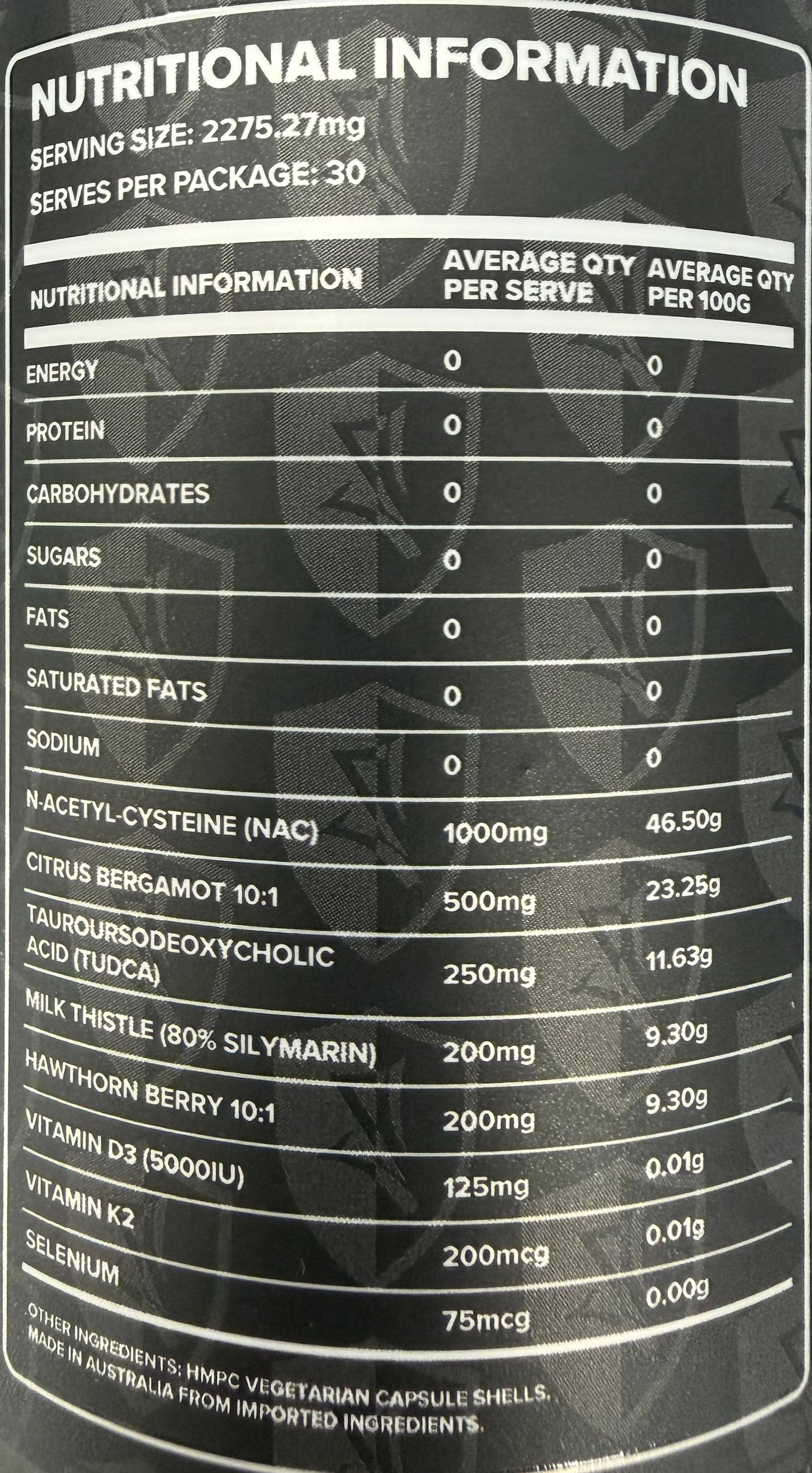 Street Supps - Defend 30 Servings