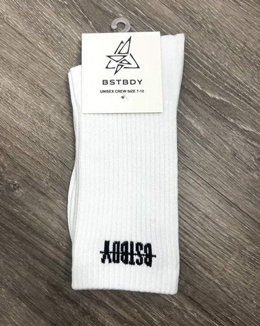 White Socks BSTBDY Logo