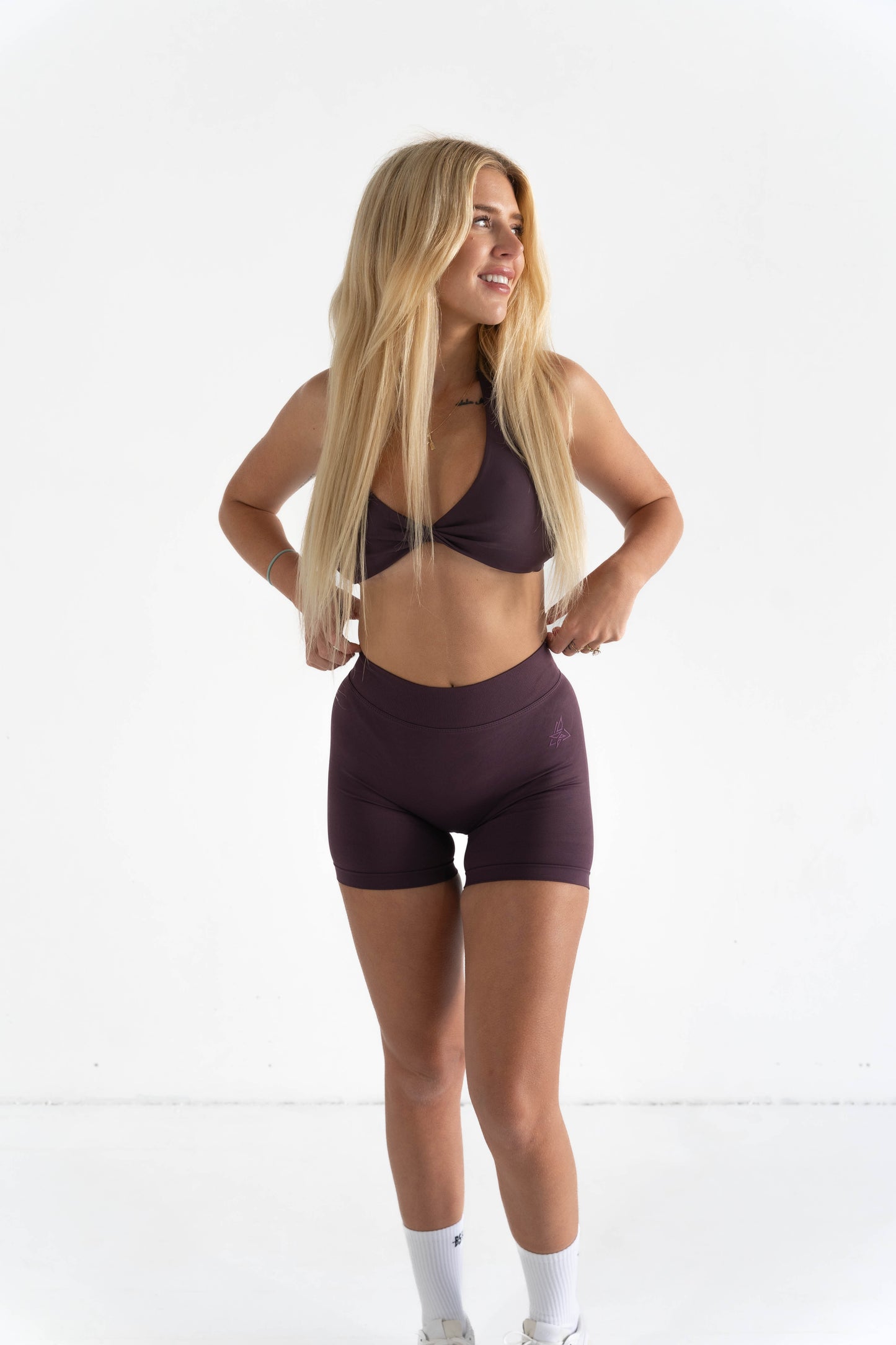 Luxe Shorts - Plum