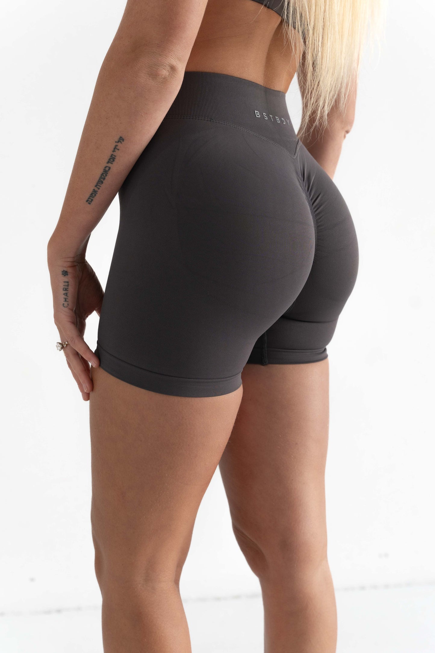 Luxe Shorts - Charcoal