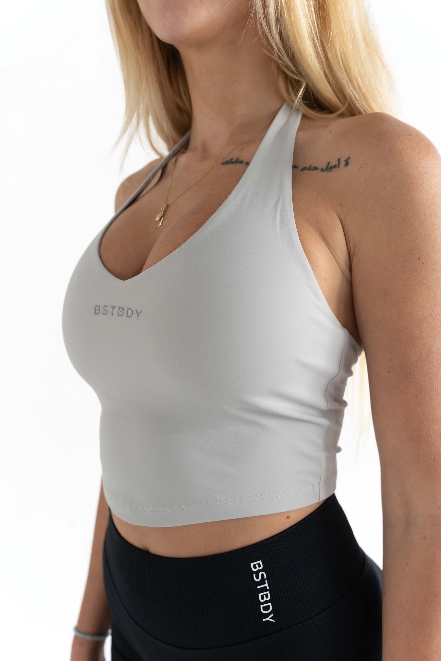 Luxe Crop - Grey