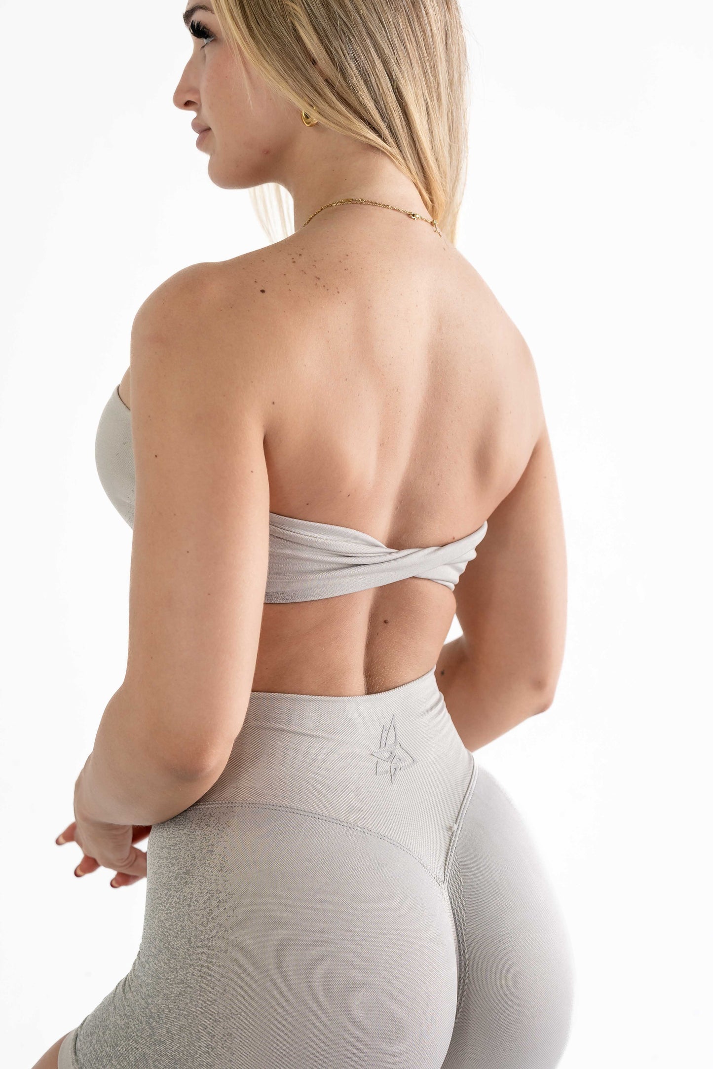 Luna Bandeau - Light Grey