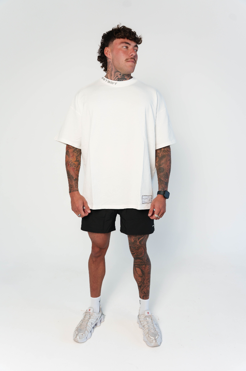 Built Tee - Hyper Omni White