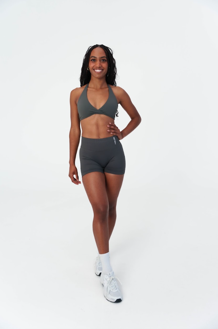 Align Bralette - Steel