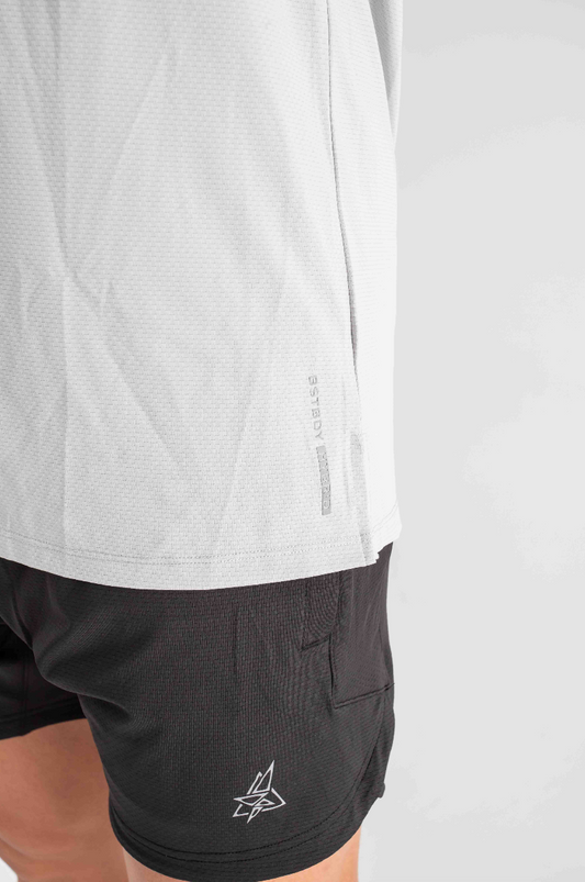 Hybrid Long Sleeve - Light Grey