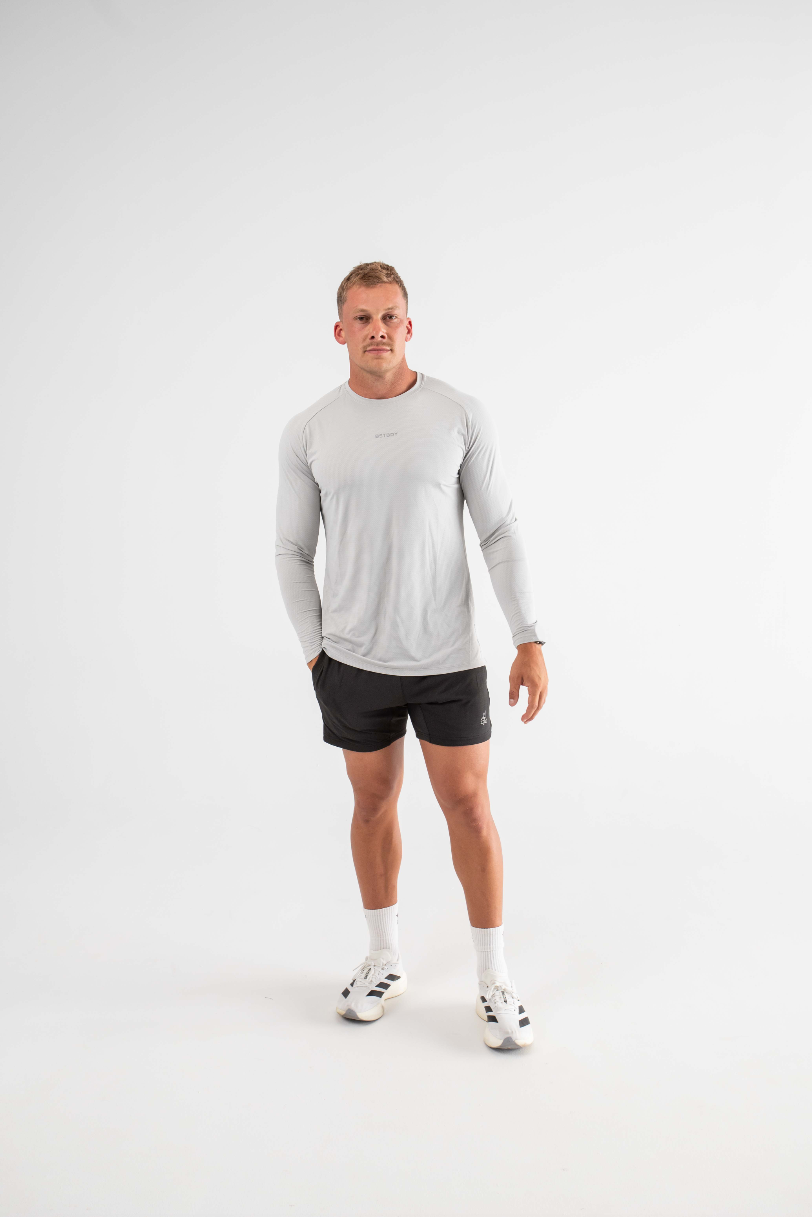 Hybrid Long Sleeve - Light Grey