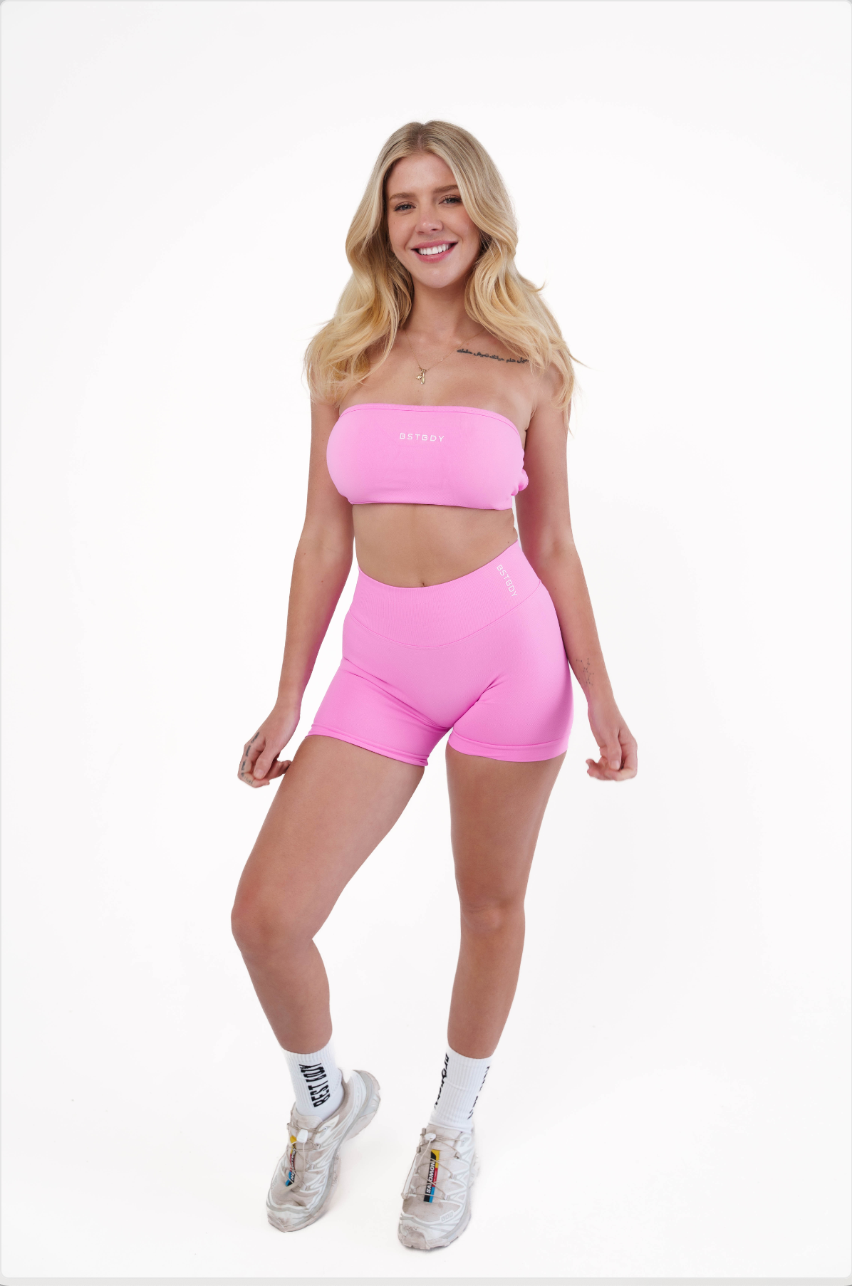 Dynamic Bandeau - Blush Pink