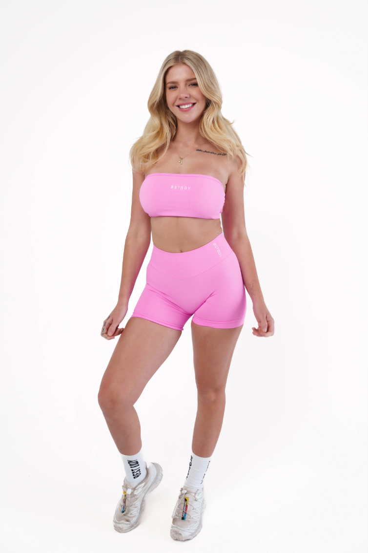 Dynamic Bandeau - Blush Pink