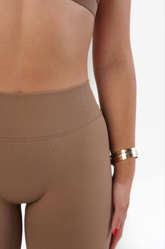 Dynamic V-Sculpt Full Length Tights - Walnut