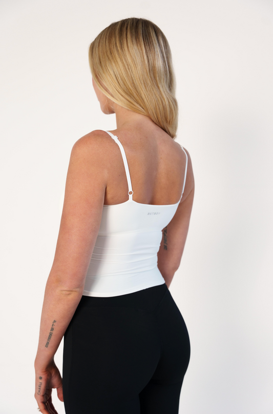 Essential tank - White