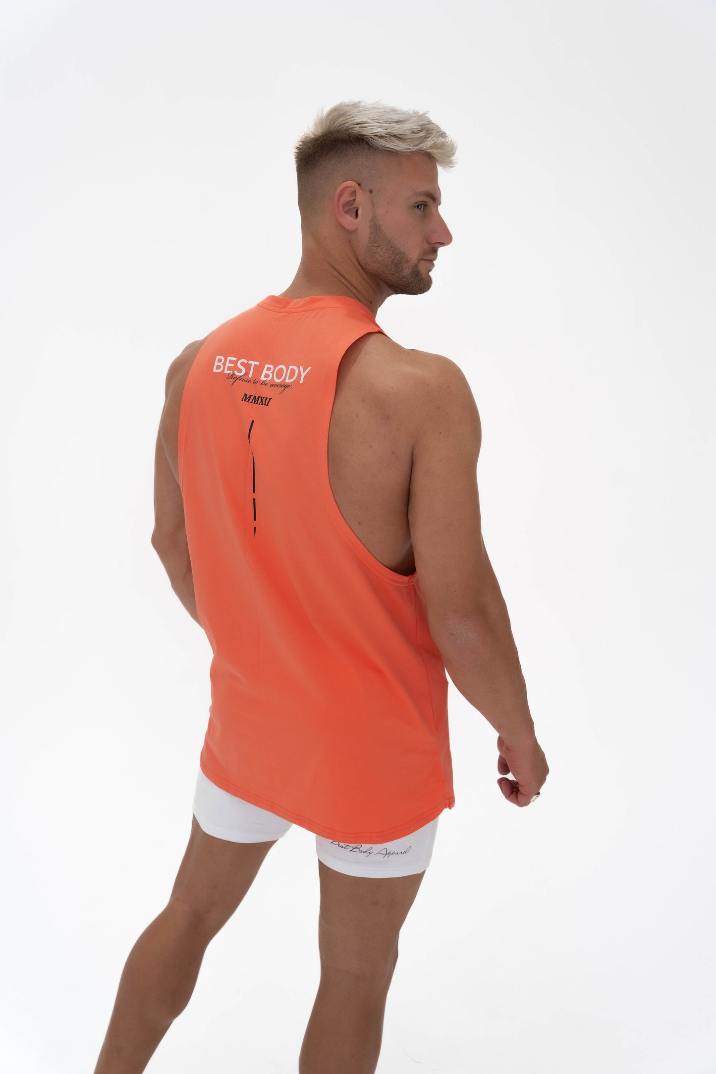 Muscle Fit Tank - Burnt Orange