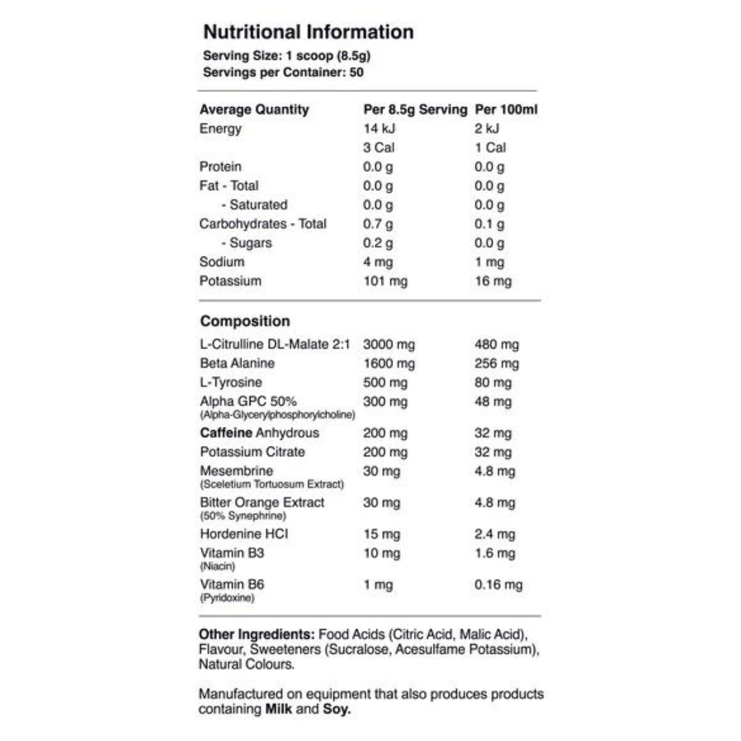 Red Dragon Nutritional's - Dragon's Breath 50 Serves
