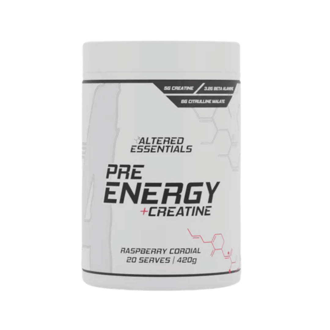 Altered Nutrition - Pre Energy 20 Servings - Best Body