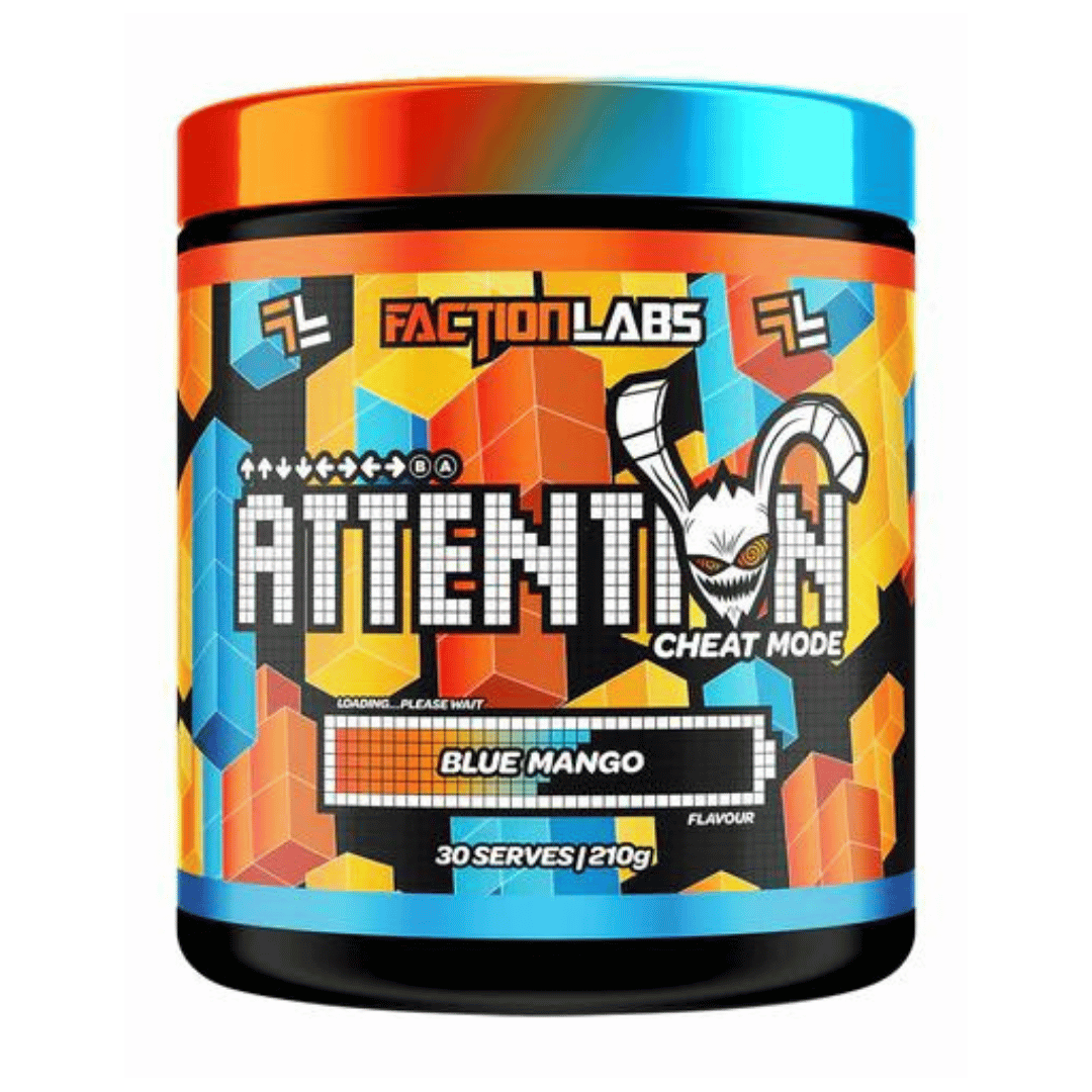 Faction Labs - Attention Cheat Mode 30 Servings - Best Body