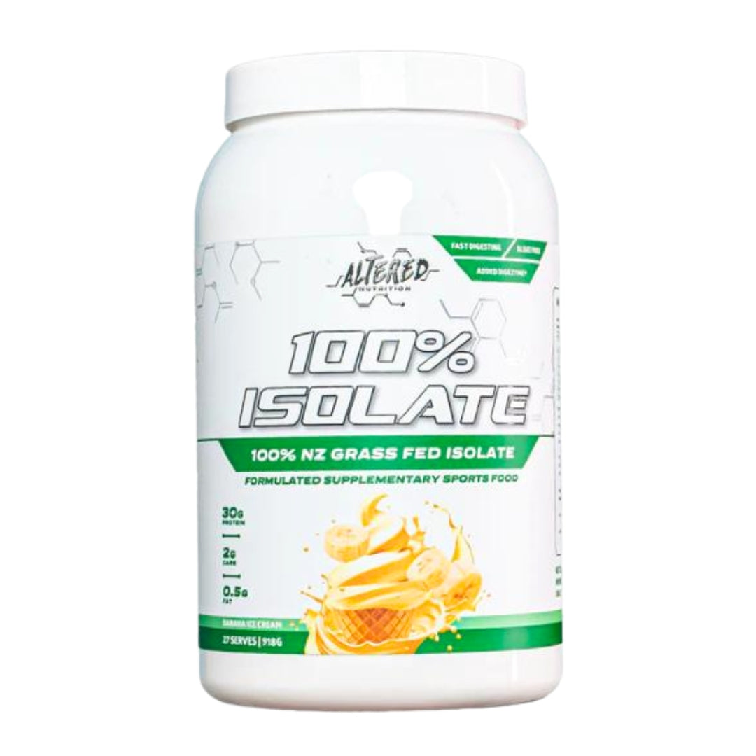 Altered Nutrition - 100% Isolate 27 Servings - Best Body