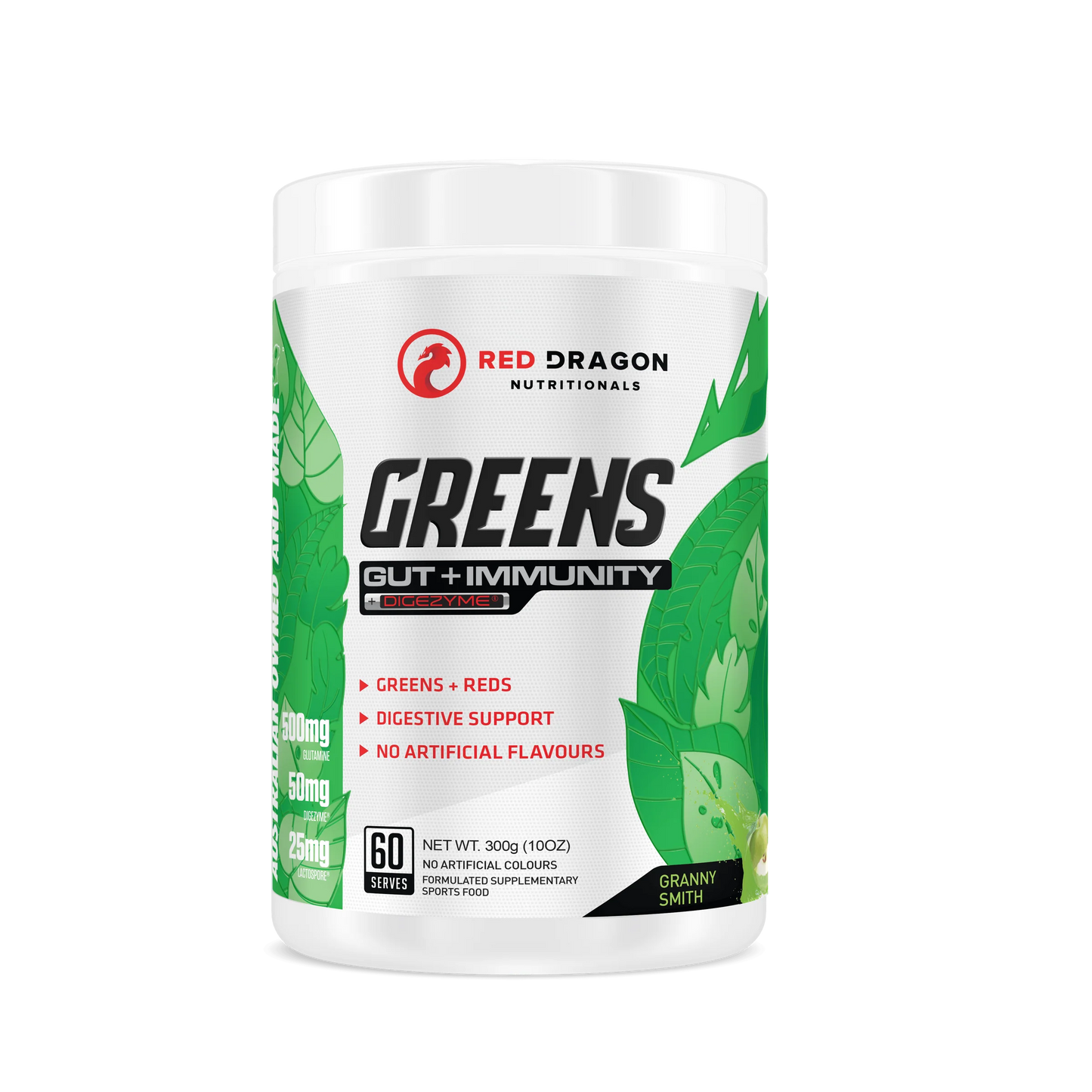 Red Dragon Nutritionals - Greens Gut + Immunity Blend 60 Serves