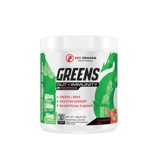 Red Dragon Nutritionals - Greens Gut + Immunity Blend 30 Servings