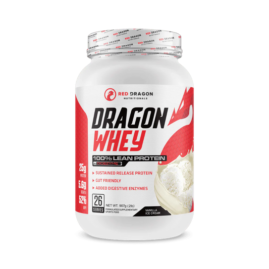 Red Dragon Nutritionals - Dragon Whey 26 servings Vanilla Ice Cream
