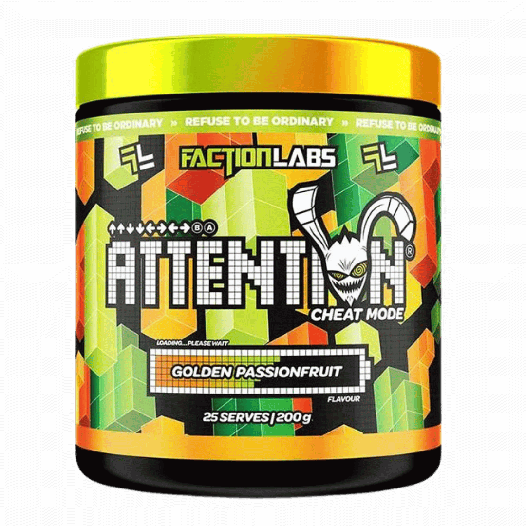 Faction Labs - Attention Cheat Mode 30 Servings - Best Body