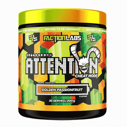 Faction Labs - Attention Cheat Mode 30 Servings - Best Body