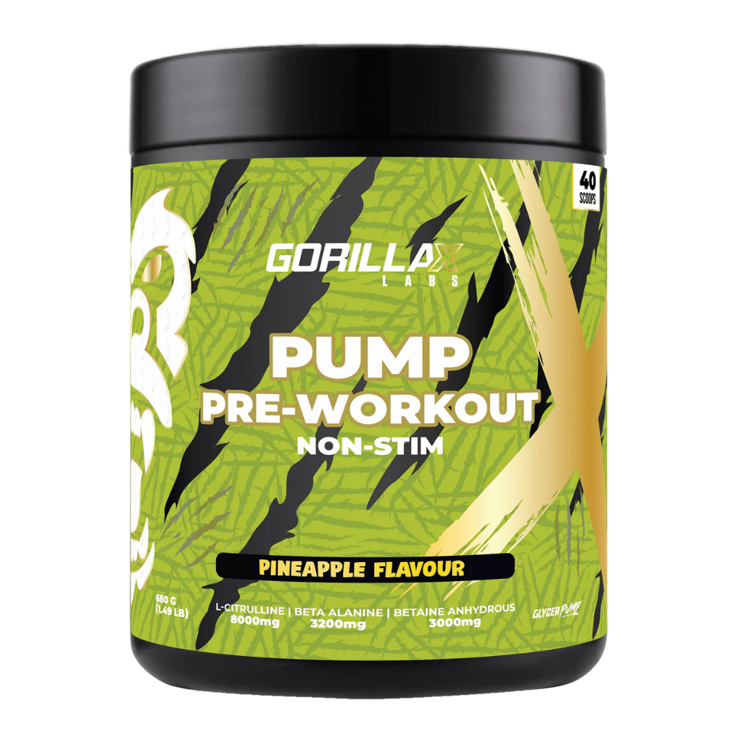 Gorilla X Labs - Pump Pre Workout 40 Scoops - Best Body