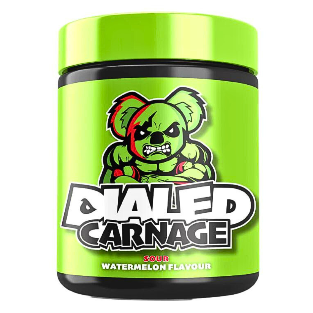 The  X Athletics - Dialed Carnage 25 Servings - Best Body