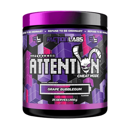 Faction Labs - Attention Cheat Mode 30 Servings - Best Body