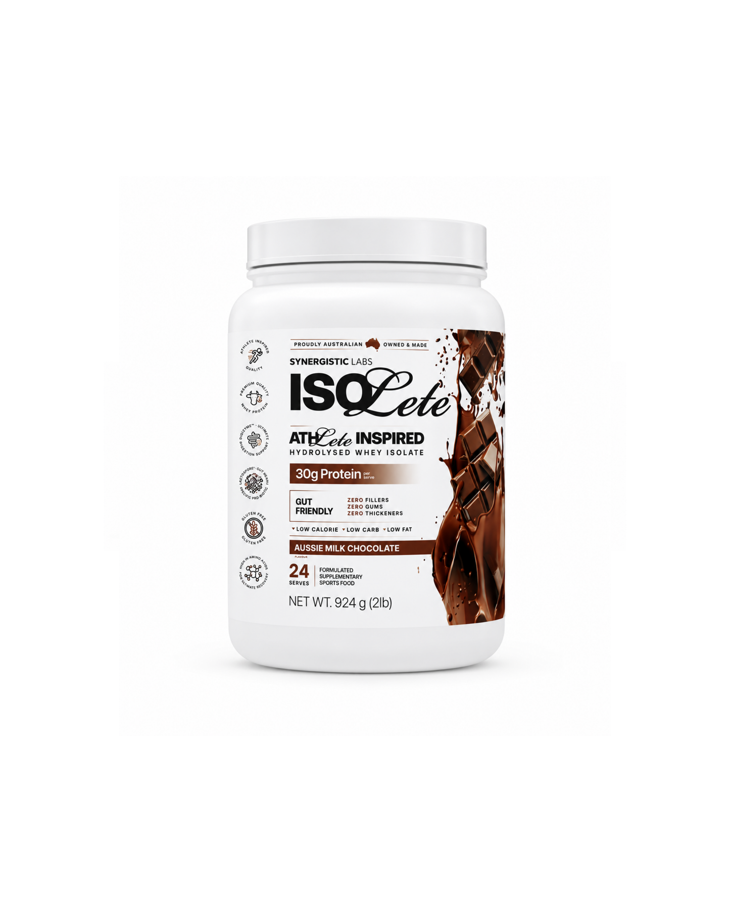 SYNERGISTIC LABS ISO-LETE HYDRO WHEY