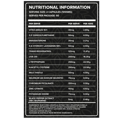 Street Supps - E-Liminate 120 Capsules