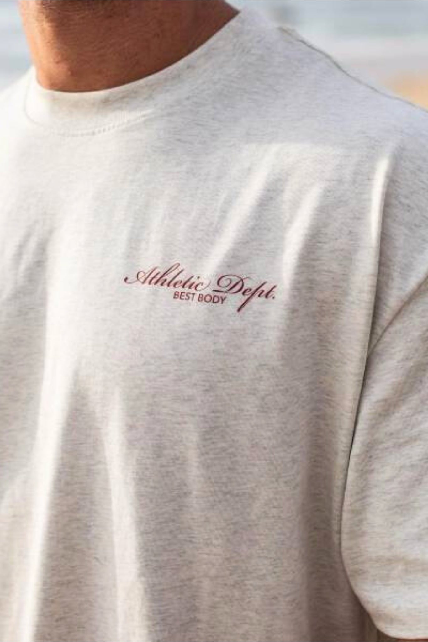 Athletic Dept Premium Heavy Tee - Marle