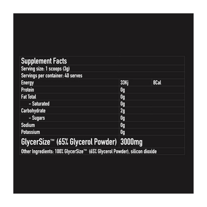 Nu Era Muscle - Glycersize 40 serves