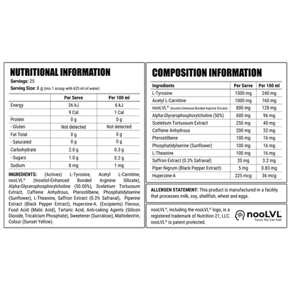 Faction Labs - Attention Cheat Mode 30 Servings