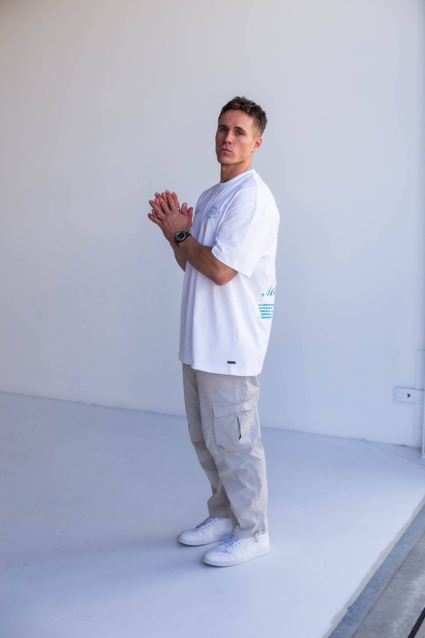 Athletic Dept Premium Heavy Tee - White