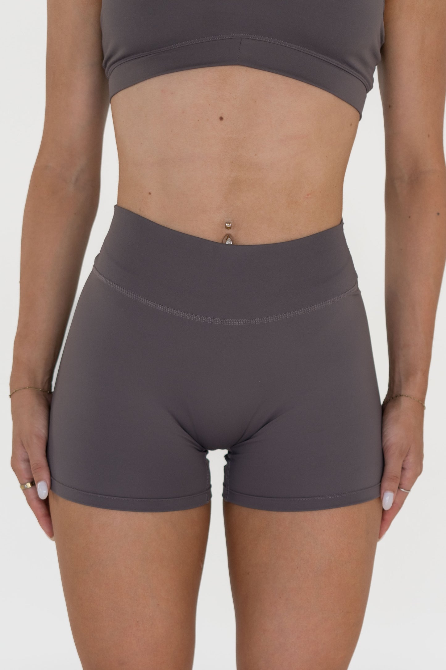 Bella Shorts - Pebble