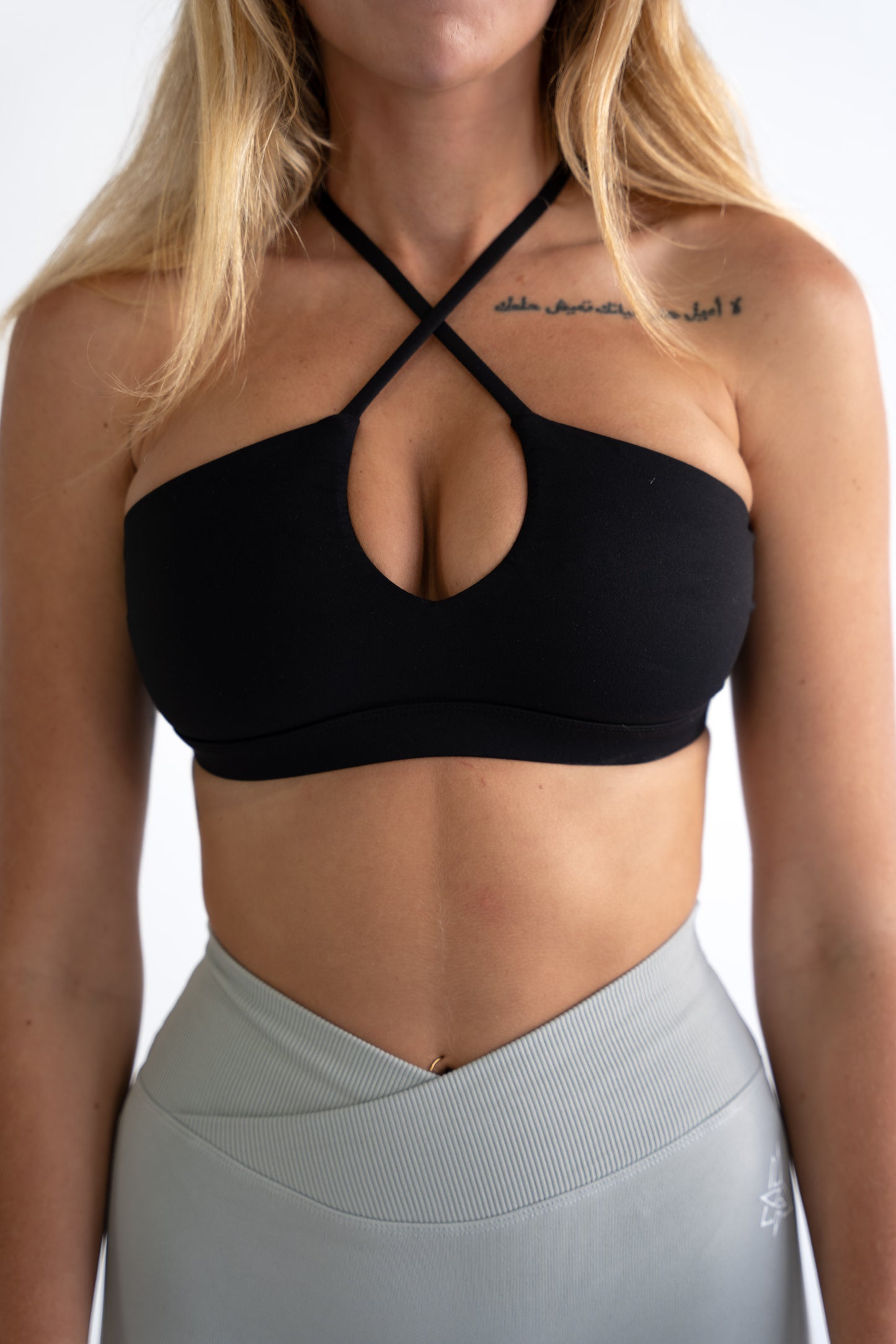 Choke Hold Bra - Black