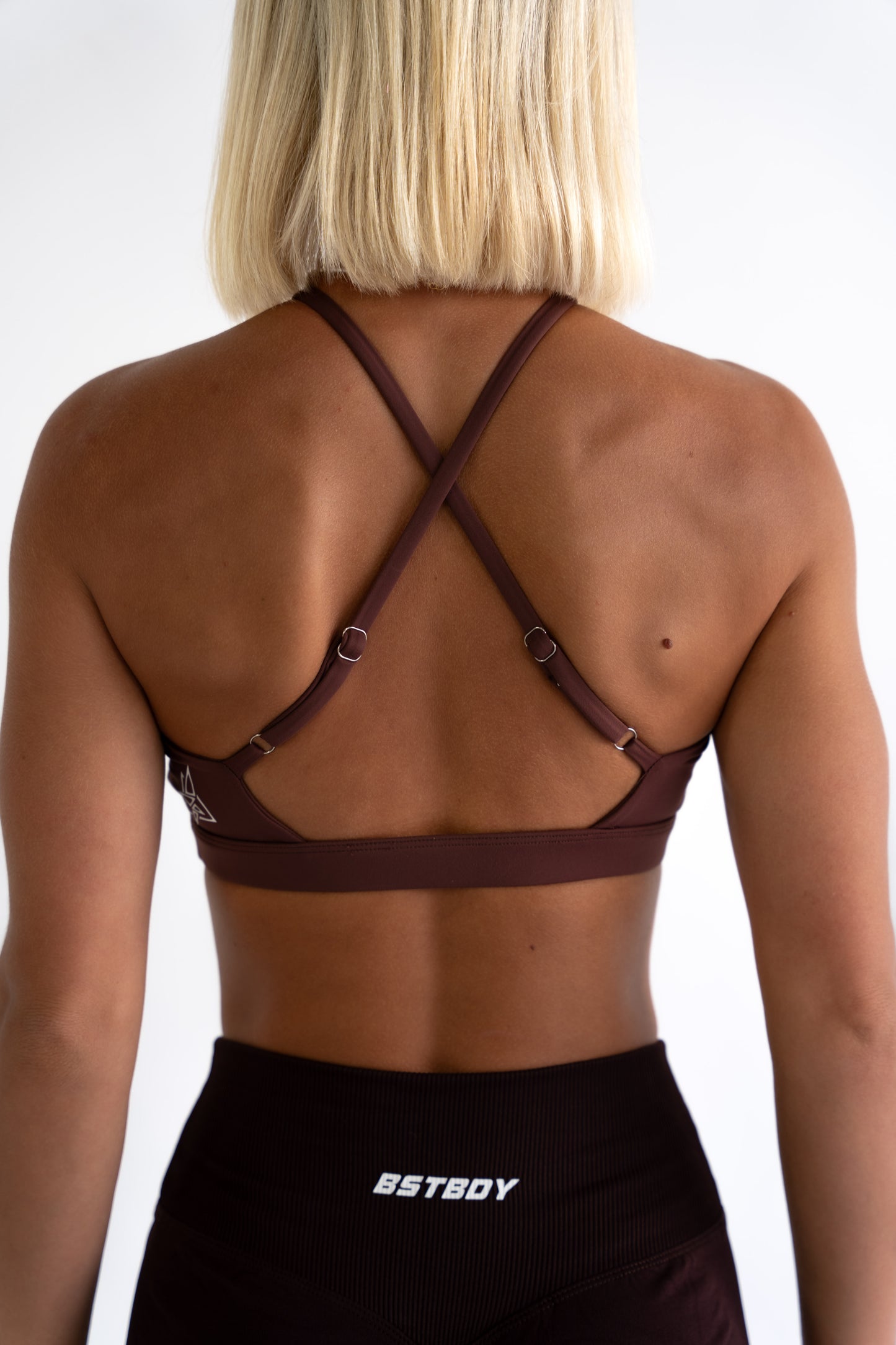 Choke Hold Bra - Chocolate