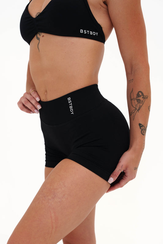 Dynamic V-Sculpt Shorts - Black